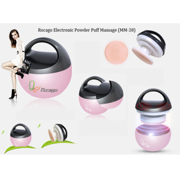 Electronic Powder Puff Beauty Machine Facial Massager